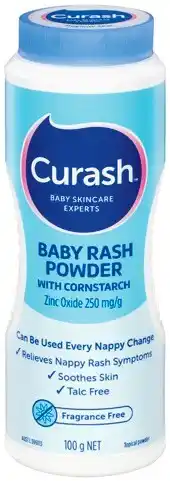 IGA Curash Fragrance Free Baby Rash Powder offer