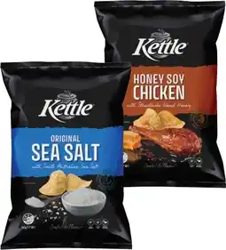 IGA Kettle Classic Potato Chips 150‑165g Selected Varieties offer