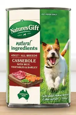 IGA Nature’s Gift Wet Dog Food Selected Varieties offer
