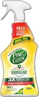 IGA Pine O Cleen Disinfectant Multipurpose Cleaner Spray Selected Varieties offer