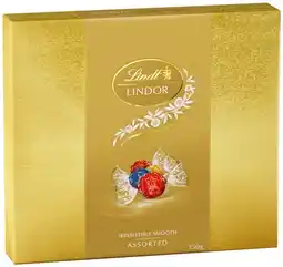 IGA Lindt Lindor Chocolate Gift Box 147β150g Selected Varieties offer
