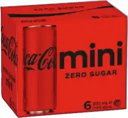 IGA Coca-Cola, Sprite or Fanta Mini 6x250mL Selected Varieties offer