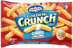 IGA Birds Eye Golden Crunch Chips 750‑900g Selected Varieties offer