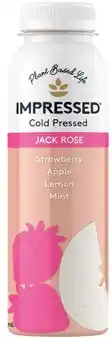 IGA Impressed Cold Pressed Jack Rose flavour offer