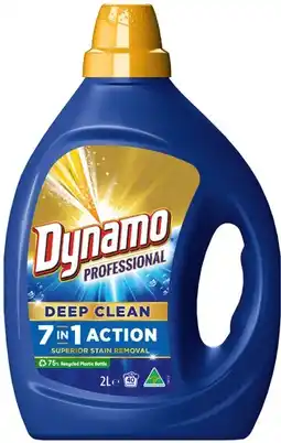 IGA Dynamo Professional Laundry Liquid 2 Litre or Laundry Capsules 29 Pack Selected Varieties offer