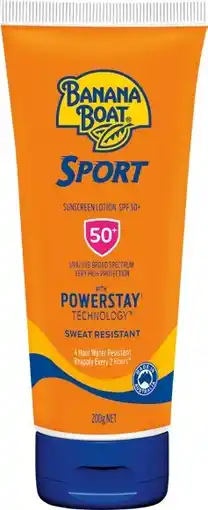 IGA Banana Boat SPF50+ Sunscreen Lotion Selected Varieties offer