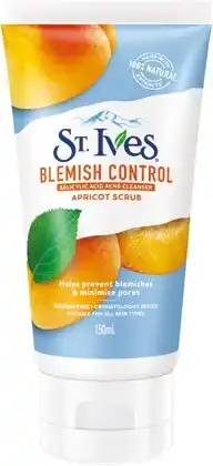 IGA St. Ives Facial Scrub Selected Varieties offer