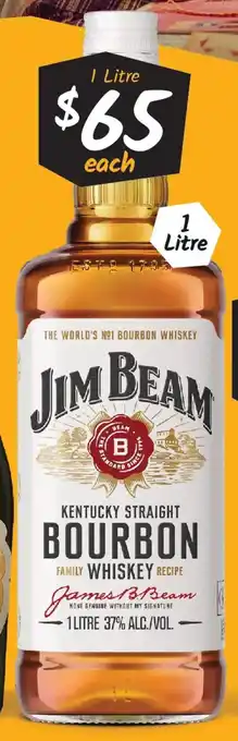 Jim Beam White Label Bourbon