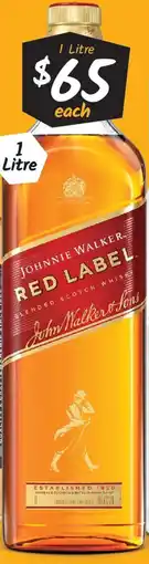 Cellarbrations Johnnie walker red label offer