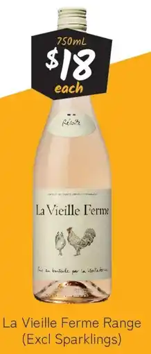 Cellarbrations La Vieille Ferme Range (Excl Sparklings) offer