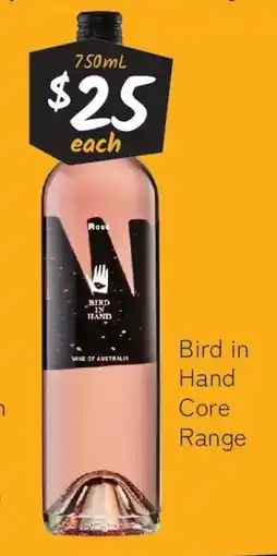 Cellarbrations Bird in hand core range offer