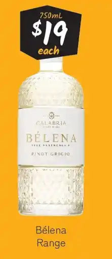 Cellarbrations Bélena Range offer