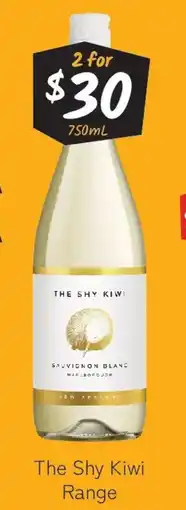 Cellarbrations The shy kiwi offer