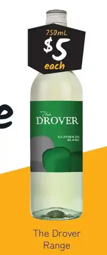 Cellarbrations The Drover Range offer