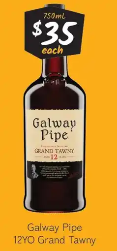Cellarbrations Galway Pipe 12YO Grand Tawny offer