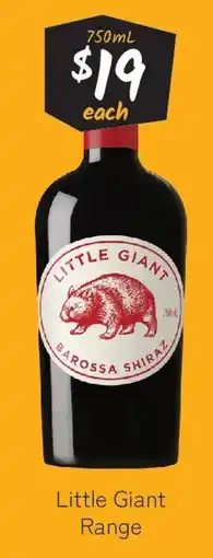 Cellarbrations Little Giant Range offer