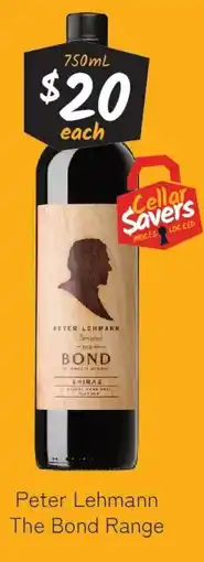 Cellarbrations Peter Lehmann The Bond Range offer