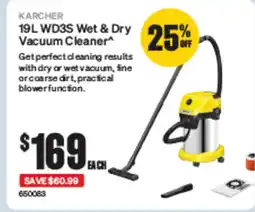 SuperCheap Auto KARCHER WD3S Wet & Dry Vacuum Cleaner offer