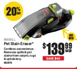 SuperCheap Auto BISSELL Pet Stain Eraser offer