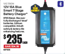 SuperCheap Auto Victron 12V 15A Blue Smart 7 Stage Battery Charger offer