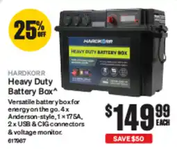 SuperCheap Auto Hardkorr Heavy Duty Battery Box offer