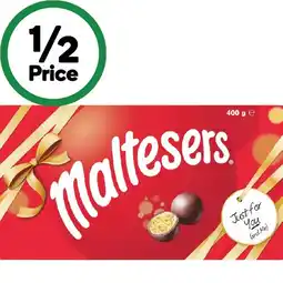 Woolworths Maltesers Gift Box offer