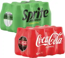 Coles Coca-Cola, Fanta or Sprite Soft Drink 12x300mL offer