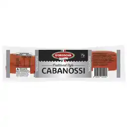 Woolworths D’Orsogna Cabanossi – From the Fridge offer