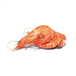 Woolworths Thawed Jumbo Cooked Australian Tiger Prawns offer
