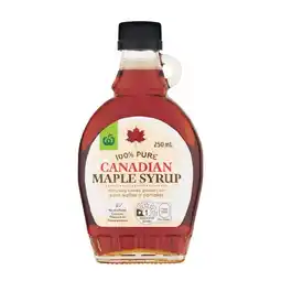 Woolworths Woolworths 100% Canadian Maple Syrup offer