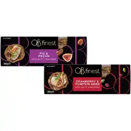 Woolworths OB Finest Specialty Crackers offer