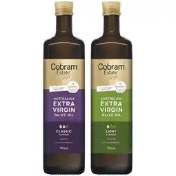 Woolworths Cobram Estate Extra Virgin Olive Oil offer