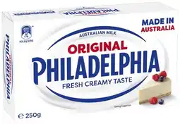 Coles Philadelphia Cream Cheese Block offer