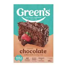Woolworths Green’s Traditional Baking Mixes offer
