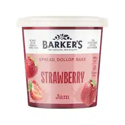 Woolworths Barker’s Jam or Curd 400-455g offer
