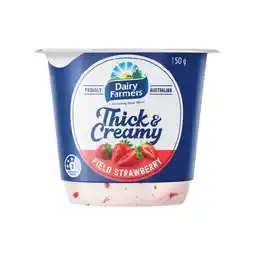 Woolworths Dairy Farmers Thick & Creamy Yoghurt – From the Fridge offer