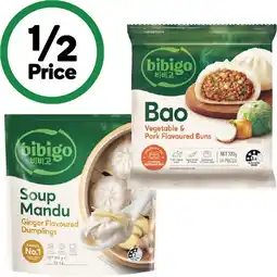 Woolworths Bibigo Soup Dumpling or Bao 279-320g offer