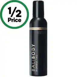 Woolworths Bali Body Express Tan Ultra Dark offer