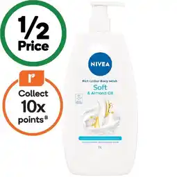 Woolworths Nivea Shower Cream offer