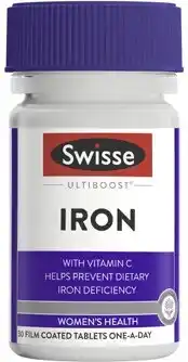 Coles Swisse Ultiboost Iron Tablets offer