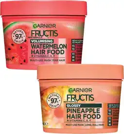 Coles Garnier Fructis Hair Food offer