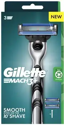 Coles Gillette Mach3 + Razor Kit with 2 Refill Blades 1 Each offer