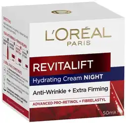 Coles L'Oréal Revitalift Anti Wrinkle Night Cream offer