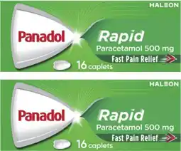 Coles Panadol Rapid Pain Relief Caplets offer