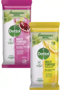 Coles Dettol Multipurpose Wipes offer