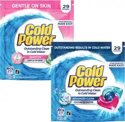 Coles Cold Power Laundry Capsules offer