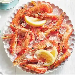 Woolworths Fresh Extra Large Cooked Australian Tiger Prawns offer