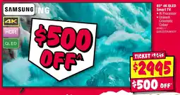 JB Hi-Fi Samsung 85" 4K QLED Smart TV offer