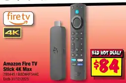 JB Hi-Fi Amazon Fire TV Stick 4K Max offer
