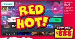 JB Hi-Fi Hisense 55" 4K ULED Mini-LED Smart TV offer
